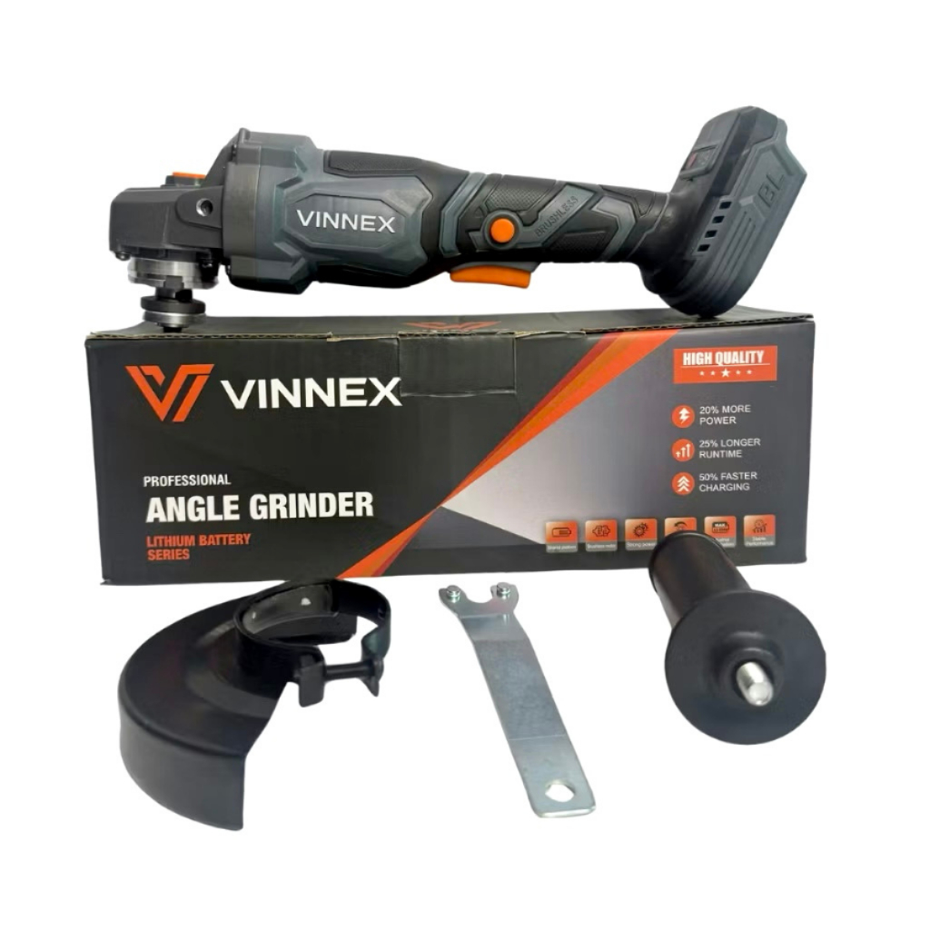Combo Thân mài Vinnex VN7600 , Thân Siết Vinnex VN360, Thân Khoan Vinnex VN007 Tặng 2Pin 20cell Kèm Sạc