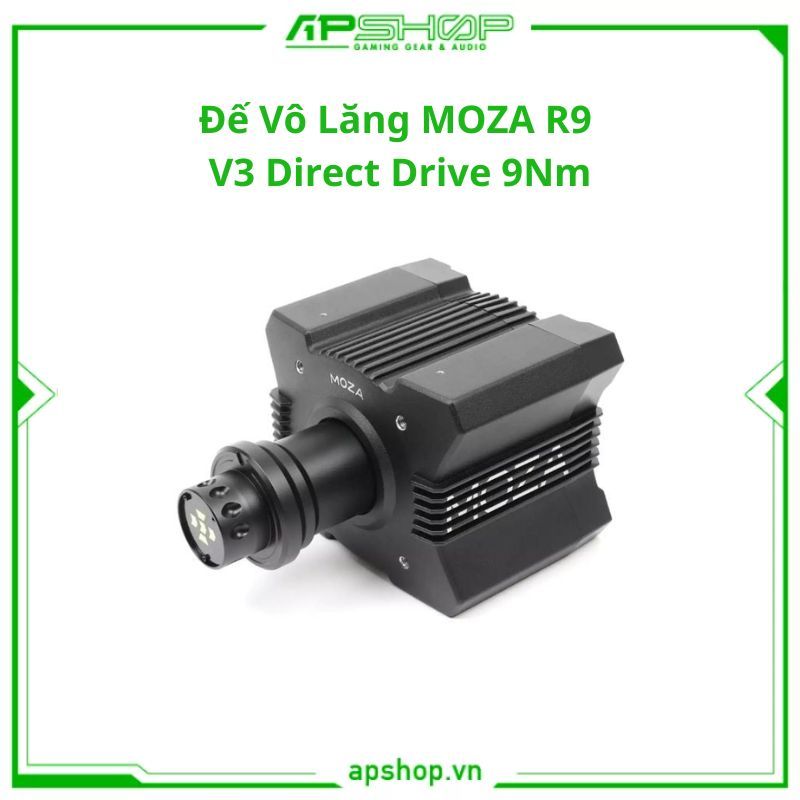 Đế Vô Lăng MOZA R9 V3 Direct Drive 9Nm - Lái Như Thật | RS080 | Chính ...