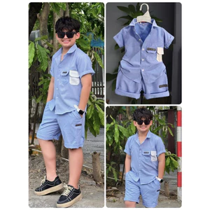 set sơmi cao cấp cho bé trai 10-52kg toni brand