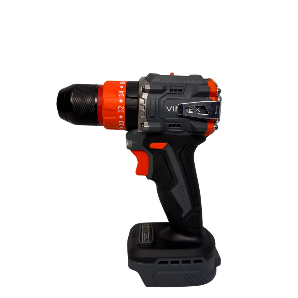 Combo Thân Siết Bulong Vinnex VN360 Và Thân Khoan Vinnex VN007 Động Cơ Không Chổi Than Lõi Đồng
