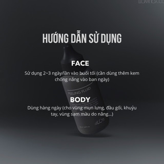 Dung dịch tẩy tế bào chết The ILLON Peeling Fluid 50ml | Làm sạch sâu, Dịu Nhẹ , Không Bong Tróc