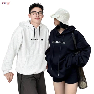 Áo hoodie PEACE nam nữ nỉ ngoại ulzzang unisex cặp đôi hàn quốc dày mịn chống nắng - DTB K1