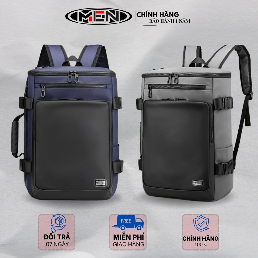 Balo thời trang thiếu niên cao cấp M.E.N Zone giấu quai đựng laptop 17 inch [CỰC HOT]