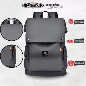 Balo đeo vai du lịch M.E.N Cascher Lá kéo Cam có ngăn đựng laptop chống nước tiện lợi [XU HƯỚNG MỚI]