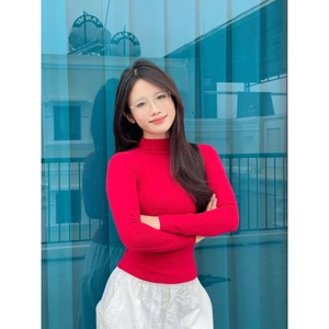 Áo giữ nhiệt nữ lông thỏ cao cấp cổ 3P co dãn 4 chiều ấm áp đủ size từ S - 3XL mã N148 Nữ Women Top