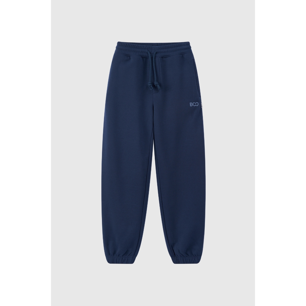 Quần Nỉ Jogger Túi Khóa BOO Thêu Logo Chất Liệu Nỉ Chân Cua Cao Cấp, Giữ Nhiệt Tốt