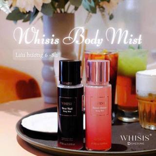 Xịt Thơm Body Mist Whisis 150ml Hương Thơm Quyến Rũ, Sang Trọng Nhập Khẩu Chính Hãng - Bebeau