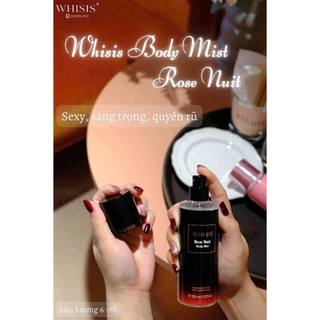 Xịt Thơm Body Mist Whisis 150ml Hương Thơm Quyến Rũ, Sang Trọng Nhập Khẩu Chính Hãng - Bebeau
