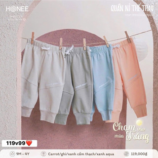 Quần nỉ da cá cho bé 6 tháng đến 4 tuổi