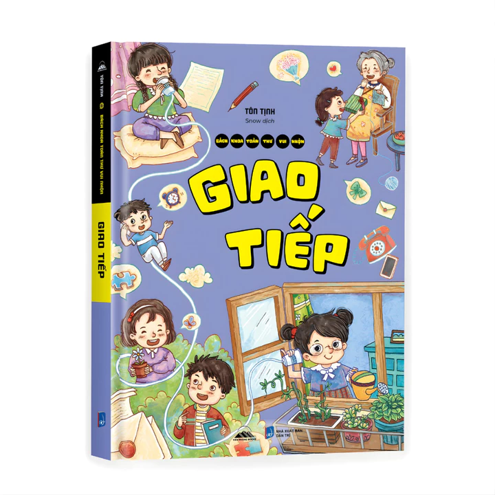 Sách - Bách Khoa Toàn Thư Vui Nhộn - Giao Tiếp - Giảng Dạy Giao Tiếp Thông Qua Nhưng Hình Vẽ Thú Vị- Tiên Phong Books