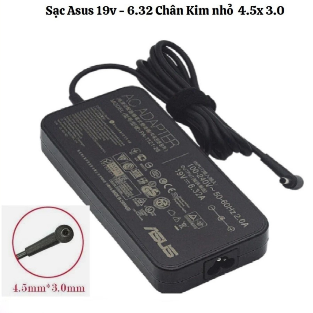 Sạc Laptop Asus 150W / 180W (Chân 5.5x2.5 & 6.0x3.7mm) - Sạc máy tính Zin Cao Cấp, Sạc Nhanh, Bảo Hành 12 Tháng