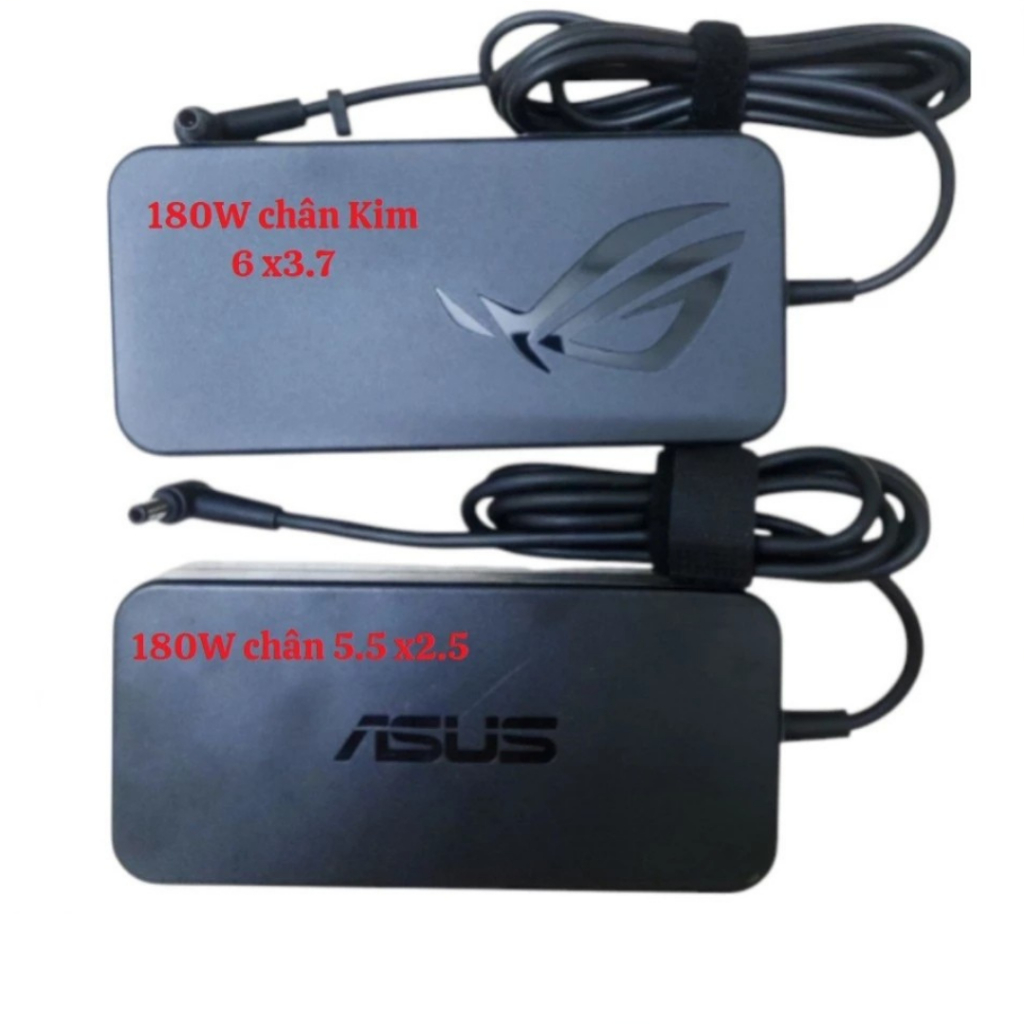 Sạc Laptop Asus 150W / 180W (Chân 5.5x2.5 & 6.0x3.7mm) - Sạc máy tính Zin Cao Cấp, Sạc Nhanh, Bảo Hành 12 Tháng