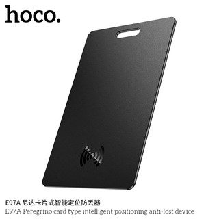Định vị ANDROID Hoco E97A dạng thẻ dùng app GG Find My sạc wireless - Tìm đồ, xe máy, ô tô, trẻ em