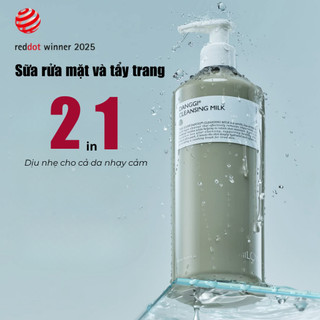 Sữa Rửa Mặt The iLLON Danggi Cleansing Milk 500ml - Làm Sạch Dịu Nhẹ, Dưỡng Ẩm & Cân Bằng Da