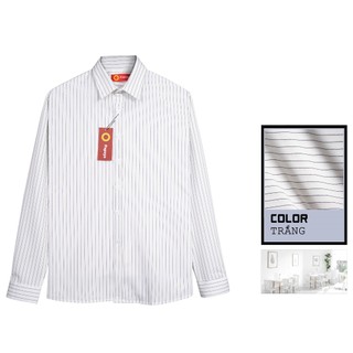 [ BIGSIZE UP TO 135KG ] Áo sơ mi dài tay chỉ dệt nam co giãn Luxury Store . SMDC2