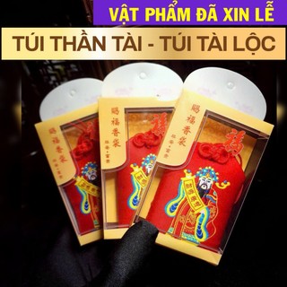 [Rước Lộc] Túi thần tài mở lộc may mắn, Túi chiêu tài đón lộc, giữ tiền của tránh thất thoát [Đã Khai Quang]