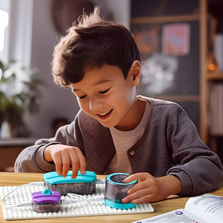 Bộ Thí Nghiệm Mạch Điện Vật Lý STEM-Bộ Đồ Chơi Lắp Ráp Khoa Học 40/70/100/150 Thí Nghiệm Cho Bé Phát Triển Trí Tuệ