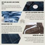 Quần Short Jean Nam Túi Hộp Cá Tính 4 Màu - Cargo Short Jean