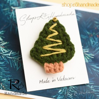 BST Ghim cài áo noel xinh xắn |Pin, trâm cài balo, quà tặng handmade |Shop Rô Handmade