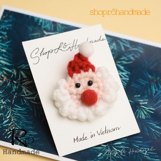BST Ghim cài áo noel xinh xắn |Pin, trâm cài balo, quà tặng handmade |Shop Rô Handmade
