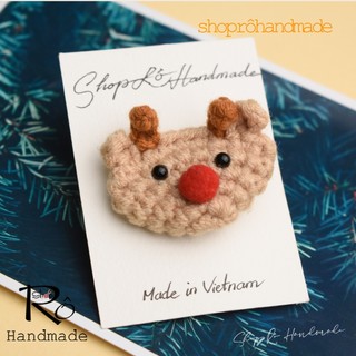 BST Ghim cài áo noel xinh xắn |Pin, trâm cài balo, quà tặng handmade |Shop Rô Handmade