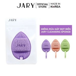 Bọt biển rửa mặt JARY làm sạch tẩy da chết tiện lợi mềm mịn da | NHÍM HOUSE