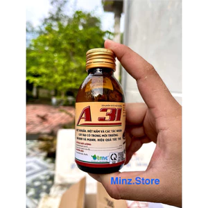 A31 - Diệt vi khuẩn, nấm, ghẻ trên ếch, lươn, cá, ba ba…(100ml)