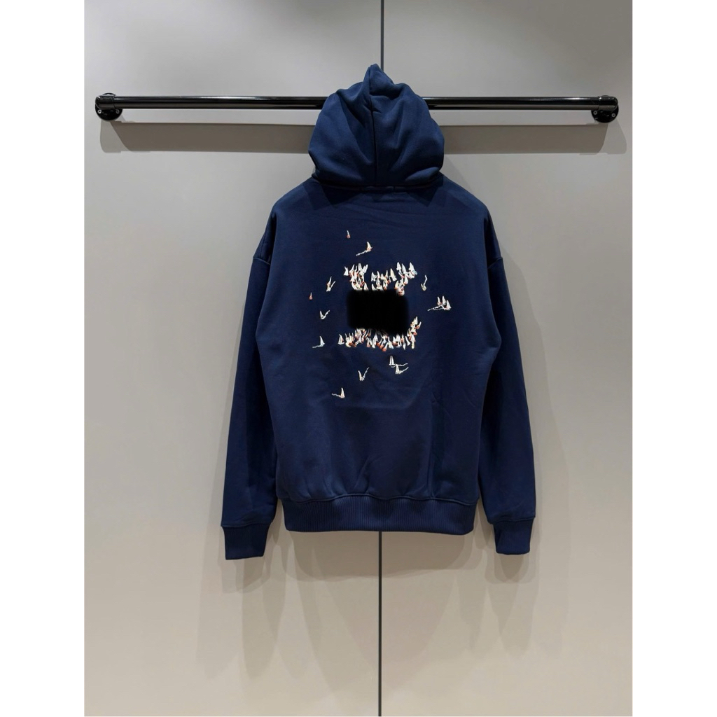 ⚡️[Hight Quality] Áo Hoodie Nam Nữ \/ Marq1 Ready To Wear - Điểm Nhấn Xanh Đen Thêu Thuyen Nổi Cao Cấp Loại 1