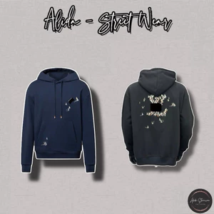 ⚡️[Hight Quality] Áo Hoodie Nam Nữ \/ Marq1 Ready To Wear - Điểm Nhấn Xanh Đen Thêu Thuyen Nổi Cao Cấp Loại 1