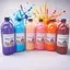 Màu Nước Tô Tượng Gốc Acrylic Pha Sẵn Chai 1000ml Kèm Nắp Bật/Vòi Nhấn HUNGACOLOR
