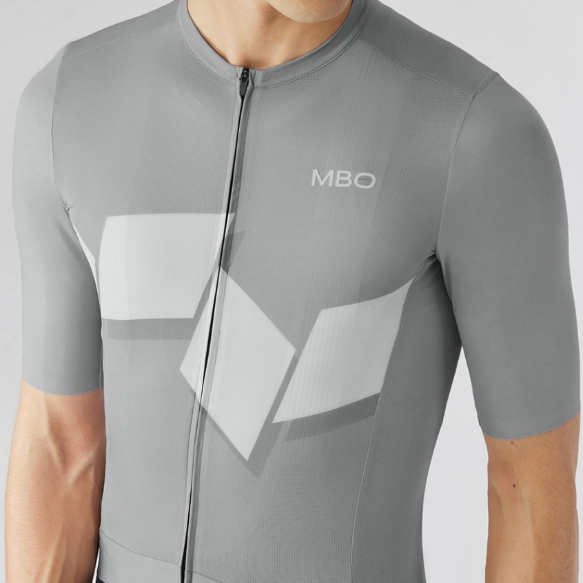 SC301 - Áo Đạp Xe MBO Nam Wall Gray