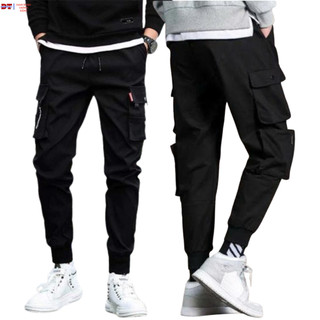 Quần Jogger Kaki Nam Túi Hộp ⚡️ HÀNG ĐẸP ⚡️ Màu Đen chất kaki mềm mịn phong cách đường phố K1