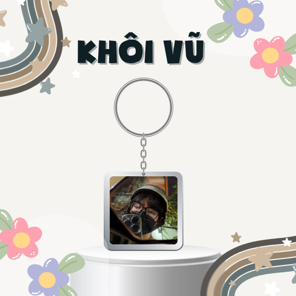 Móc khoá/Keyring Khôi Vũ siêu cấp đẹp trai - Anh trai say hi