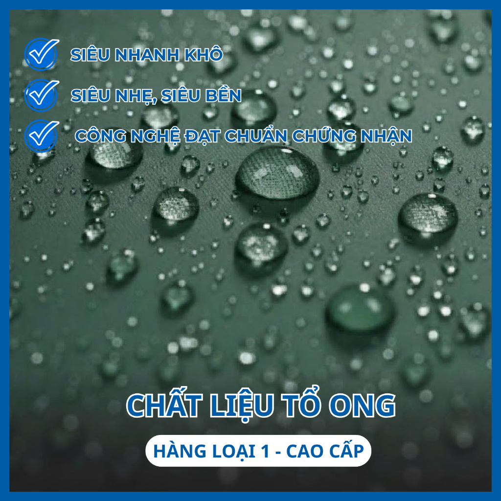 Áo Mưa Một Người Liền Bít Toàn Thân (Vải Da Cá Cao Cấp) - Siêu Chống Thấm, Không Bí, Chắn Gió