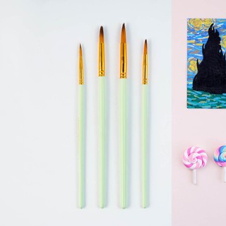[Giảm 5K] Bộ Cọ Vẽ Màu Nước Artmate Cao Cấp 4/10 Món Bút Lông Vẽ Màu Nước, Màu Acrylic, Màu Gouache Đa Năng
