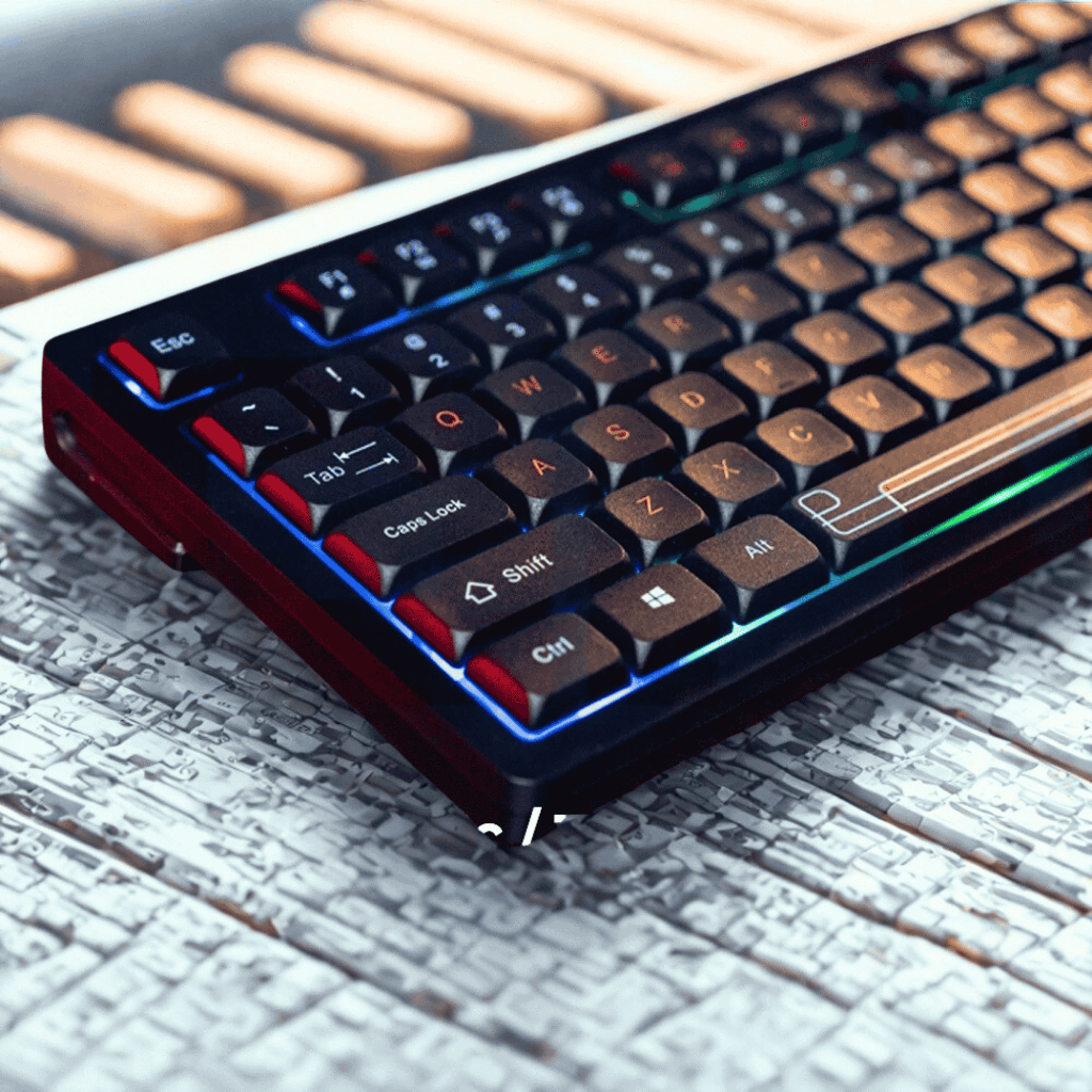 Bộ phím giả cơ Edra EK506, bàn phím gaming giả cơ chính hãng Edra BH Đổi Mới trong 24 Tháng
