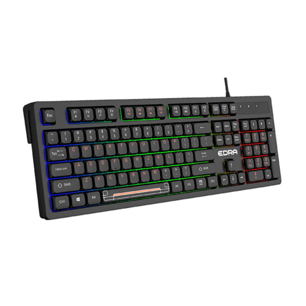 Bộ phím giả cơ Edra EK506, bàn phím gaming giả cơ chính hãng Edra BH Đổi Mới trong 24 Tháng
