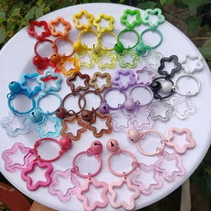 Móc khóa Chuông 2 sao _ sao và sao trong suốt