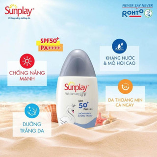 Sữa Chống Nắng Sunplay Whitening UV SPF 50 Dưỡng Da Trắng Mịn (30g)
