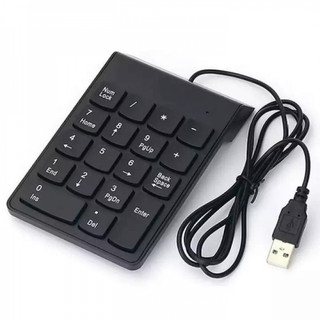 Bàn Phím Số Rời R8-1810 Cổng USB Dùng Cho PC, Laptop- bàn phím 18 số rời máy tính, laptop ( có dây)