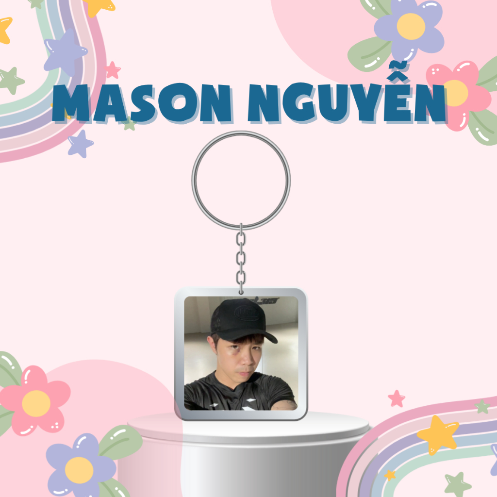 móc khoá/keyring Rapper Mason Nguyễn-Anh trai say hi