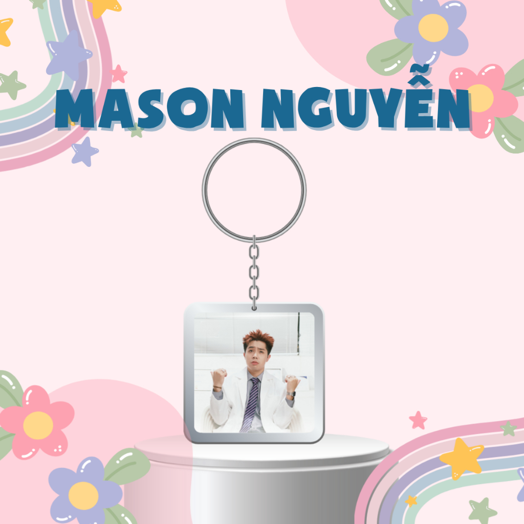 móc khoá/keyring Rapper Mason Nguyễn-Anh trai say hi
