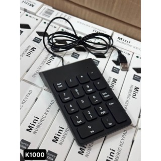 Bàn Phím Số Rời R8-1810 Cổng USB Dùng Cho PC, Laptop- bàn phím 18 số rời máy tính, laptop ( có dây)