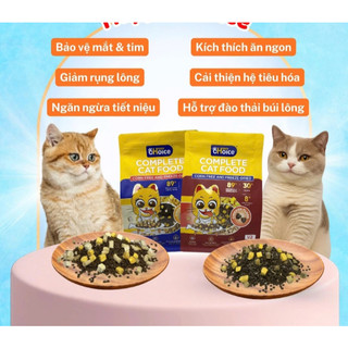 Hạt Happy Choice V1 & V2 nguyên seel - MIX TOPPING Thịt Sấy Hỗ Trợ Tiêu Hóa