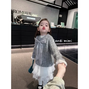CANDI MIMI Áo Len Đính Nơ Cao Cấp NT5613