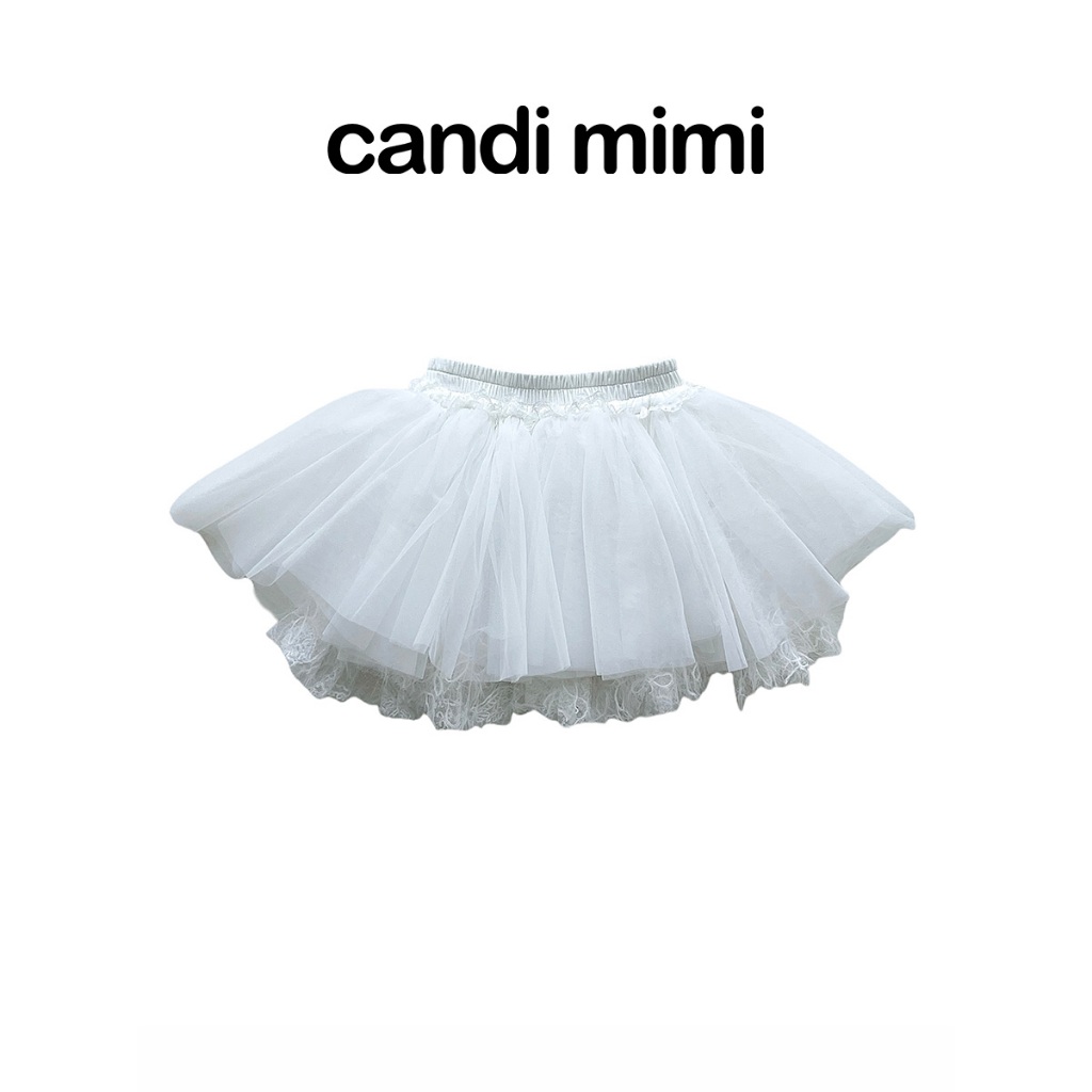 CANDI MIMI Áo Len Khoét Nách Đính Quả Bông NT5615