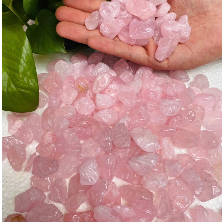 200g Đá Thanh Tẩy , Đá Năng Lượng - Thạch Anh vụn các loại, Dùng trong bài Tarot, Đá Mắt Hổ tự nhiên