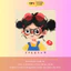 Bộ Hình In, Ủi Nhiệt Sticker Cartoon Girl 02 - CP8 PET Sticker