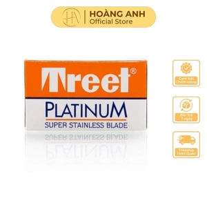 🪒 LƯỠI LAM TREET PLATINUM – HỘP MÀU CAM SIÊU BÉN