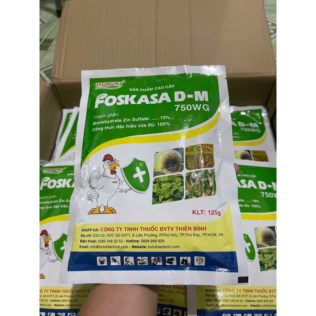 FOSKASA D-M 750WG – GIẢI PHÁP PHÒNG TRỪ NẤM BỆNH & BỔ SUNG VI LƯỢNG CAO CẤP